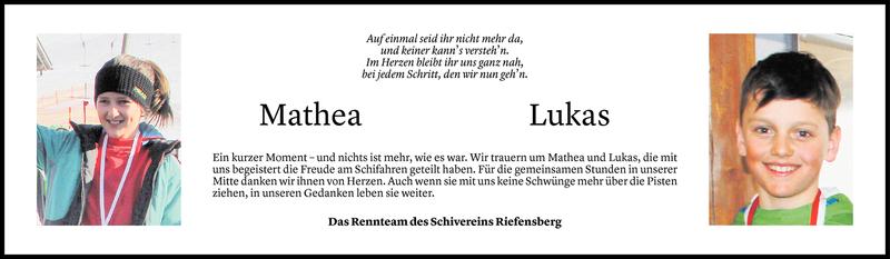 Todesanzeigen Von Mathea Fink Und Herr Lukas Sutterl Ty Todesanzeigen