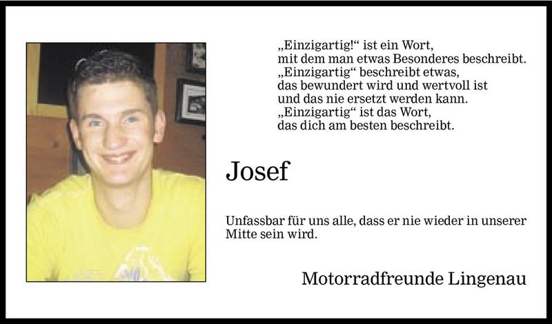  Todesanzeige für Josef Michael Nußbaumer vom 23.06.2008 aus Vorarlberger Nachrichten