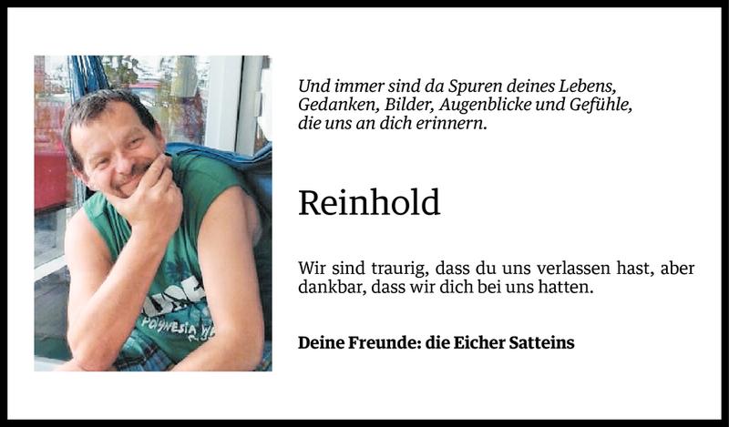  Todesanzeige für Reinhold Malin vom 07.04.2014 aus Vorarlberger Nachrichten