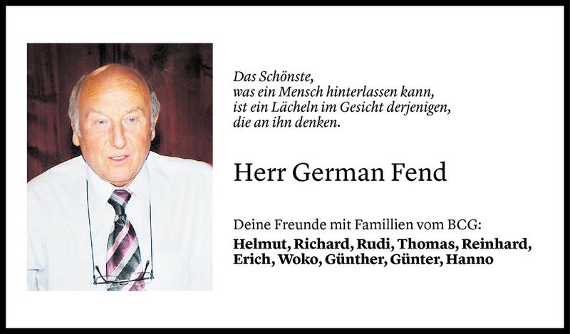  Todesanzeige für German Fend vom 03.05.2019 aus Vorarlberger Nachrichten