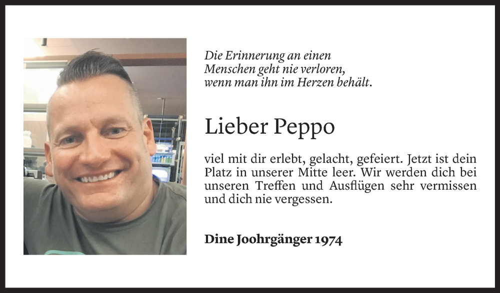  Todesanzeige für Josef Schmaldienst vom 16.10.2022 aus Vorarlberger Nachrichten