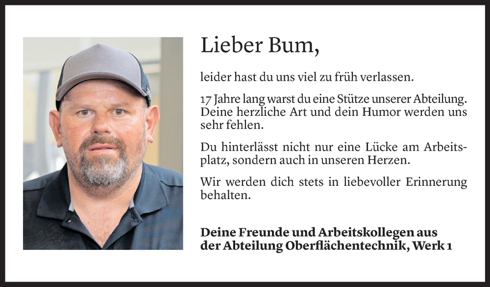  Todesanzeige für Guntram Heinzle vom 02.09.2025 aus Vorarlberger Nachrichten